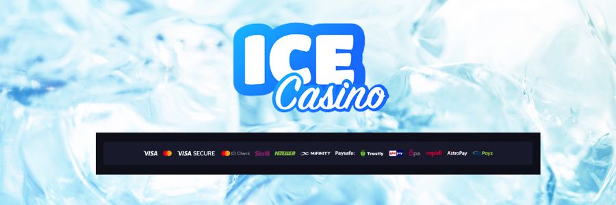 Innskuddsmetoder tilgjengelig på Ice Casino