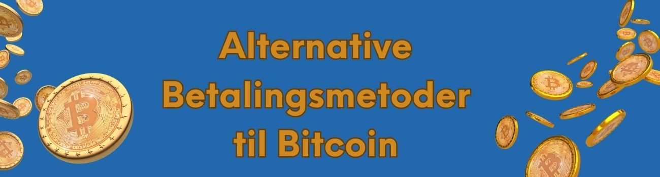 Alternative Betalingsmetoder til Bitcoin