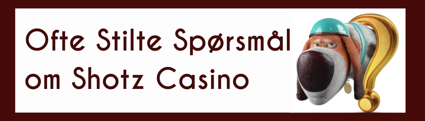 Ofte Stilte Spørsmål om Transaksjoner hos Shotz Casino