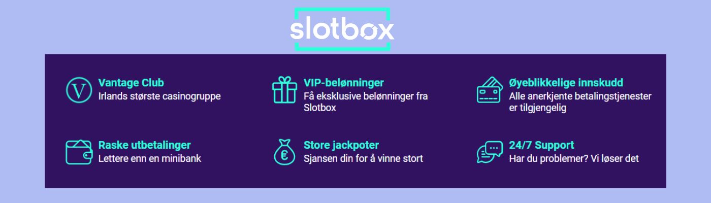 slotbox casino norge informasjon