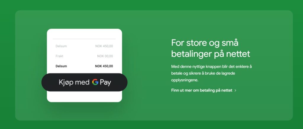 Google Pay info casino