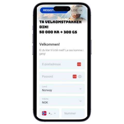 Rocketspin på mobil