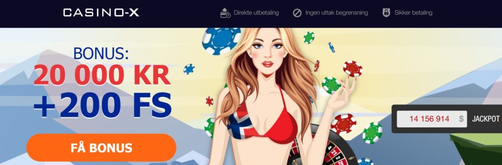 Casino X bonus